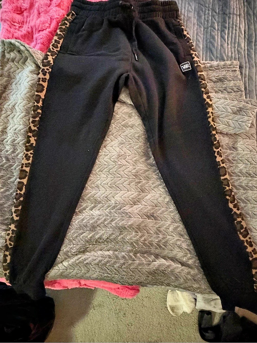Young & Reckless women’s black joggers